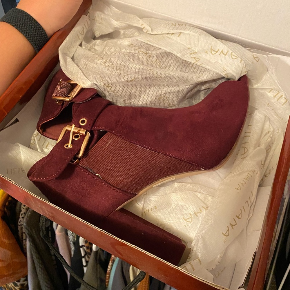Plum Heels